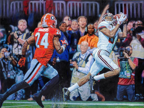 Resilience in Crimson (No. 1) by Steve R. Skipper